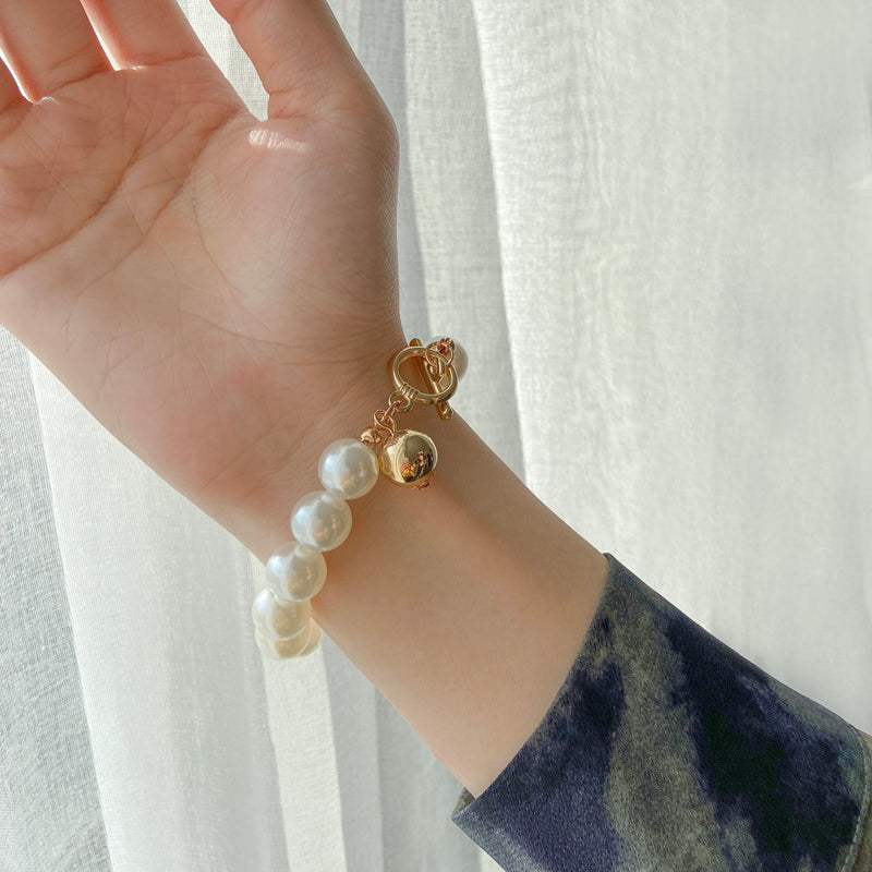 Bohemian Gold Beads Pearl Bracelets for Women - Minihomy