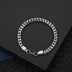 Double Row Stainless Steel Hip Hop Style Titanium Steel Bracelet - Minihomy