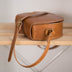 Vegetable Tanned Natural Cowhide Material DIY Retro Shoulder Bag