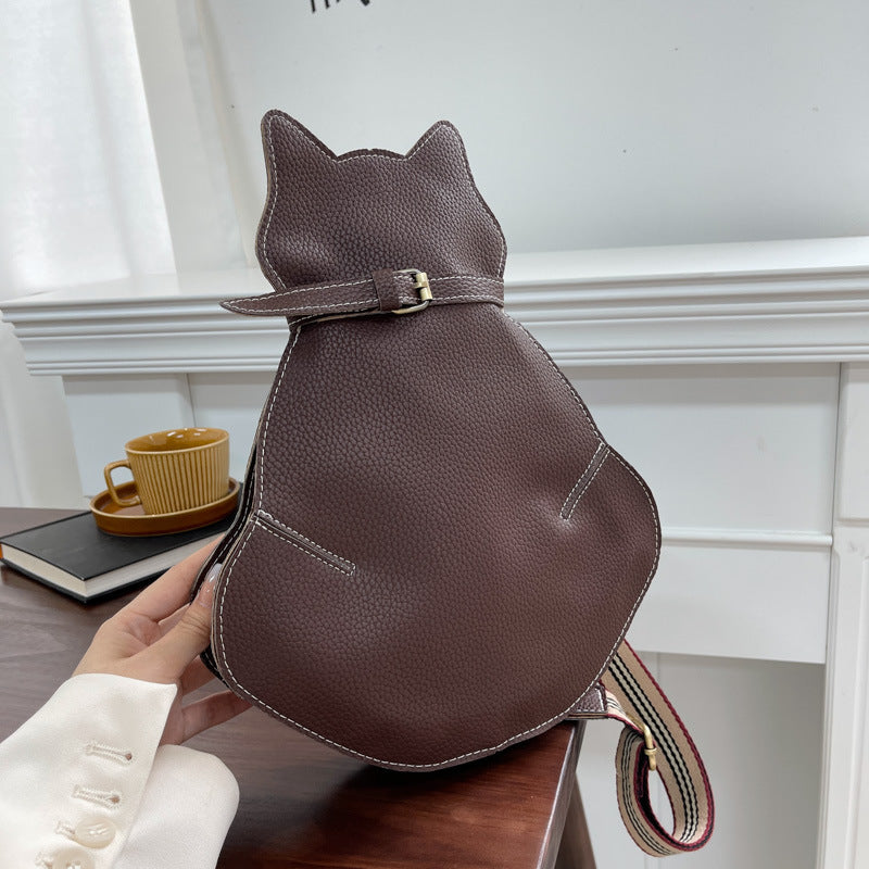 Women's Messenger Cute Cat Shoulder Bag