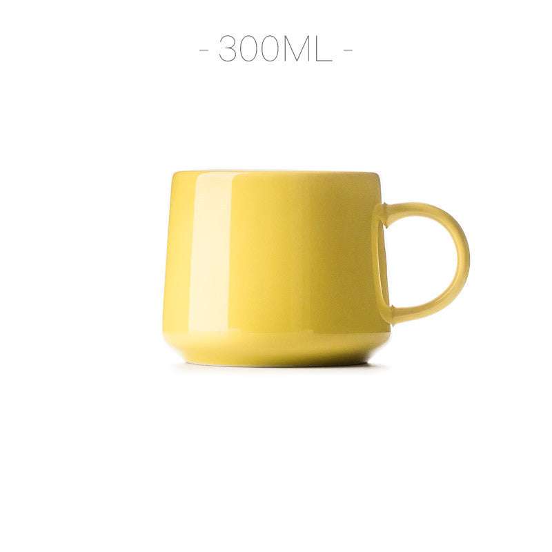 Creative Mug Ceramic Mug Household Simple Pure Color - Minihomy