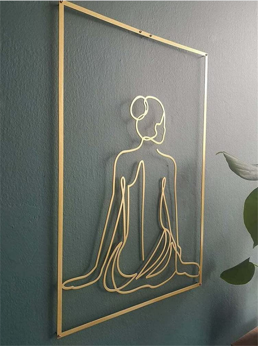 Female Line Art Acrylic Wall Decoration - Minihomy