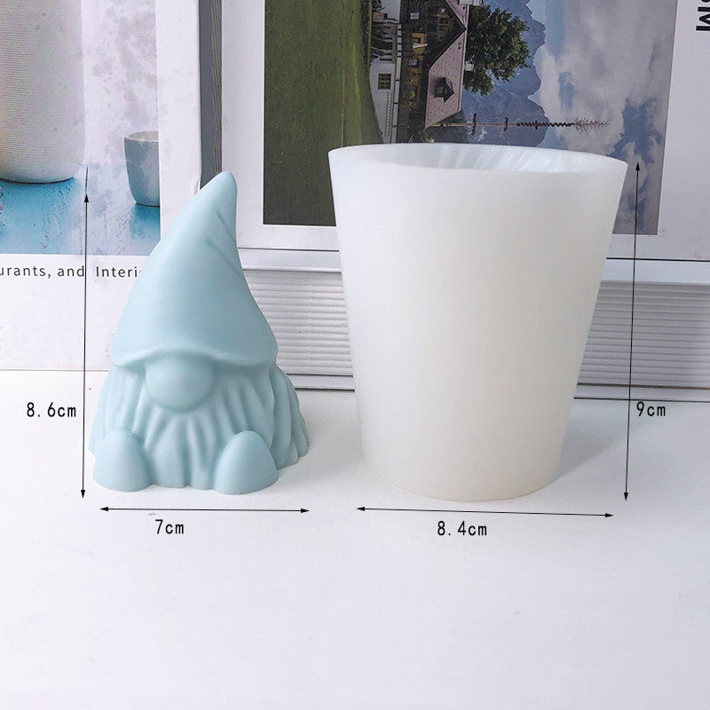 Christmas Scented Candle Silicone Diy Mold - Minihomy