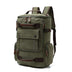 Men's Backpack Vintage Canvas Backpack  Men's Travel Bags Large Capacity Backpack Laptop Backpack - Minihomy