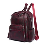 Elegant Backpack Women Leather Backpack High Quality Female Shoulder Bag - Minihomy