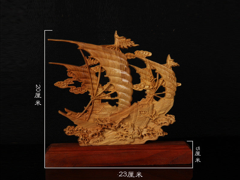 Smooth Sailing Carving Ornament Master Hollow