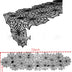 Halloween Table Cloth Black Lace Cover Table Runner Spiderweb Fireplace Scarf - Minihomy