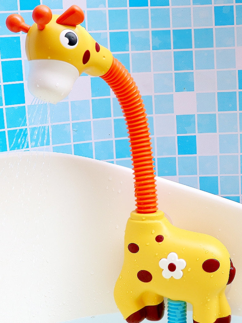 Children Bath Toy Electric Cartoon Giraffe Shower Baby Spray Bathtub Toys Educational Play Game Beach Toys - Minihomy