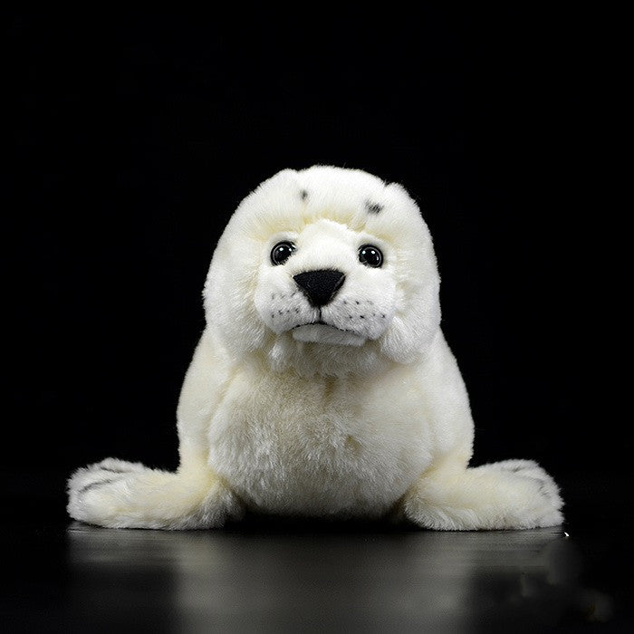 Cute Greenland White Seal Figurine - Minihomy