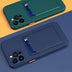 Card Case Integrated Silicone Protective Cover - Minihomy