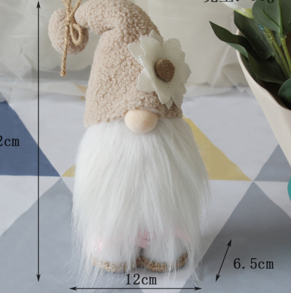 Bee Festival Flower Butterfly Long Legs Faceless Doll - Minihomy