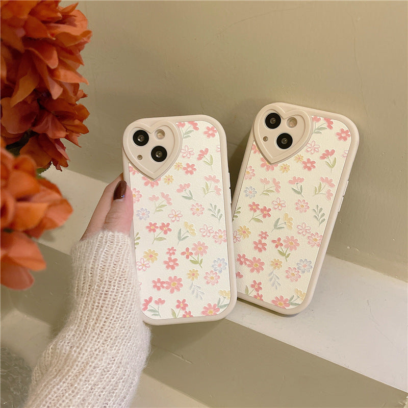 Cute Little Floral Silicone Phone Case - Minihomy