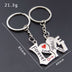 Metal Keychain Valentine's Day Gift Small Gift Creative Love Letter Couple Keychain - Minihomy