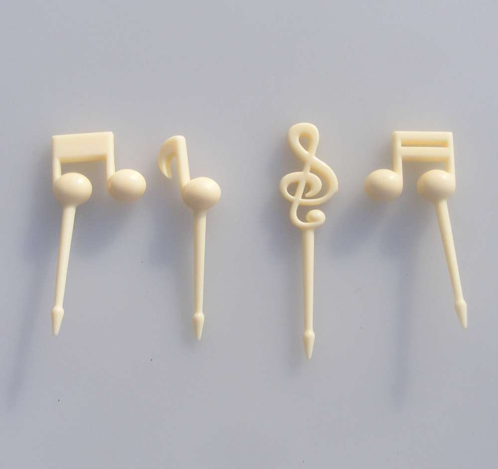 Children's Musical Note Fruit Fork 16 Pieces Set - Minihomy