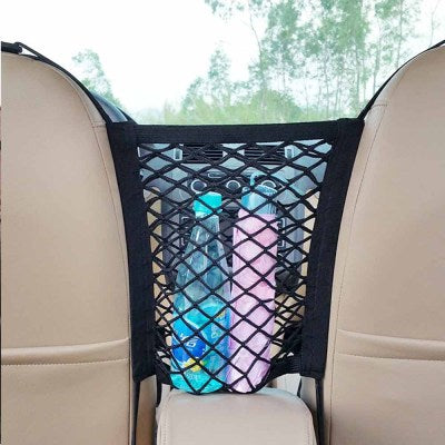 Elastic Car Pet Fence Dog Safety Isolation Net Children Travel Isolation Barrier Mesh Dog Fence Anti-collision Mesh Pet Supplies - Minihomy