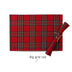 Christmas Series New Year Cloth Plaid Table Flag Insulation Pad - Minihomy