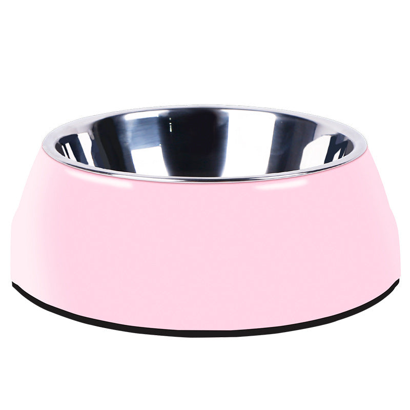 Dog Supplies Bowls Large Stainless Steel Food Bowls Pet Cat Bowls - Minihomy