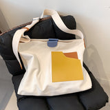 Stylish Canvas Tote Bag for Young College Students