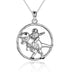 Sterling Silver Sloth Pendant Necklaces Jewelry Dinosaur Necklace