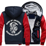 Fleece Padded Hooded Sweater Autumn And Winter Cardigan Jacket - Minihomy