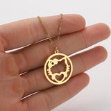 Ins Light Luxury Personality Cute Cartoon Animal Pendant Necklace - Minihomy