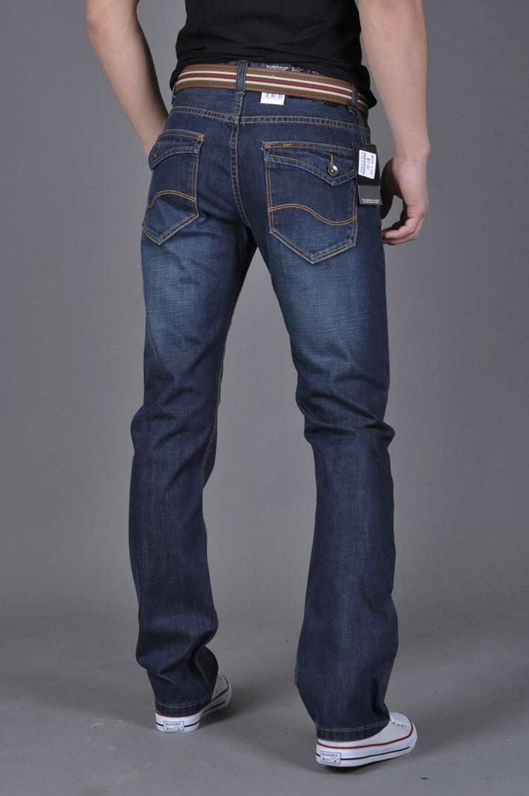 Explosive Fall Winter Straight Slim Men's Jeans - Minihomy