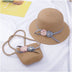 Children's Summer Hat And Sunshade Bag Set - Minihomy