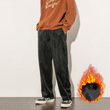 Corduroy Men's Pants Trendy Men's Wide-leg Pants Trousers - Minihomy