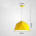 Colorful Geometric Creative Small Hanging Lamps - Minihomy