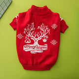 Christmas Tree Elk Christmas Dog Sweater - Minihomy