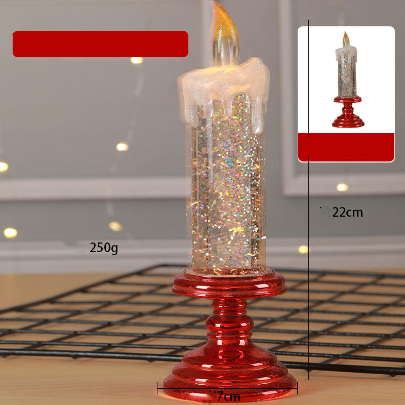 Creative New Year Christmas LED Electronic Sequin Candle Lights - Minihomy