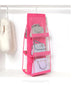 Double-sided Six-layer Visible Transparent Hanging Bag Storage - Minihomy