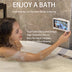 Bathroom Waterproof Mobile Phone Case Punch-free Wall-mounted Touch Screen - Minihomy