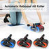 Double Wheel Abdominal Exerciser Automatic Rebound Trainer - Minihomy