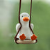 Car Pendant Cute Anime Little Duck Swing Auto Rearview Mirror Hanging Ornaments Interior Decoraction Accessories - Minihomy