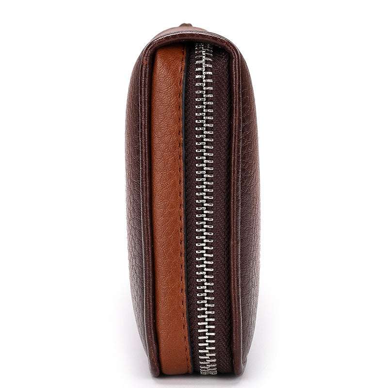 Large Capacity Men's Business Casual Long Wallet - Minihomy