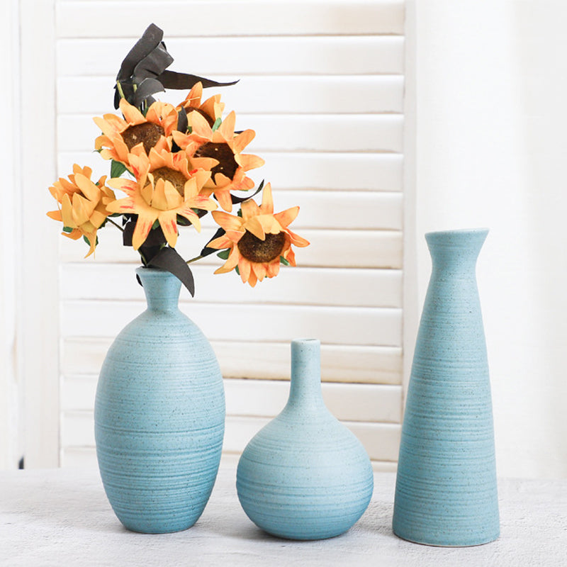 Ceramic Vase Desk Hydroponic Vase Home Decoration - Minihomy