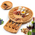 Bamboo Cheese Plate Set Bamboo Cheese Knife - Minihomy