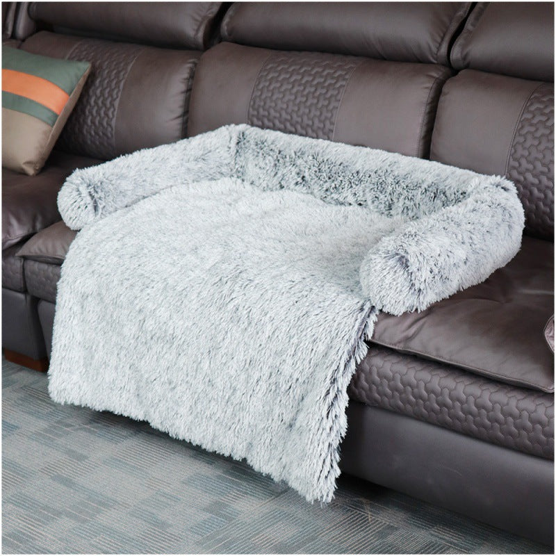 Kennel Plush Blanket Dual Use One Pet Kennel Sofa Bed - Minihomy