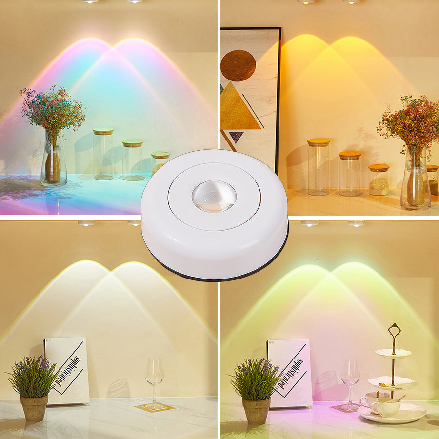 Led Lights Wireless Closet Kitchen Lights Under Furniture Battery Powered Sunset Nightlight Wall Lamp - Minihomy