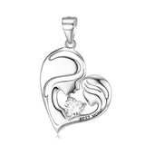 S925 Sterling Silver Best Mom Necklace Mother's Day Series Necklace