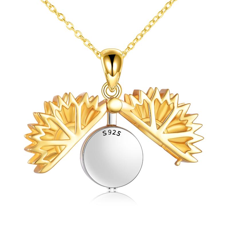 925 Silver You Are My Sunshine Pendant Necklace for Women Girls - Minihomy