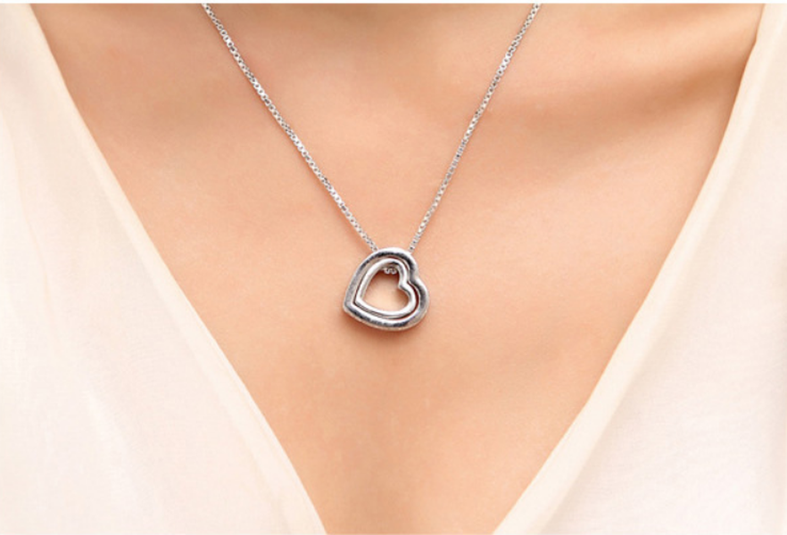 Love Heart Necklace - Minihomy