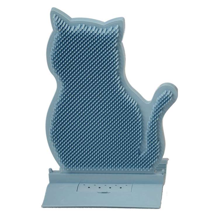 Cat Rubbing Hair Removal Device Tickle Massage Brush - Minihomy