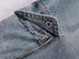 High Street Retro Cross Graffiti Loose Straight Jeans - Minihomy