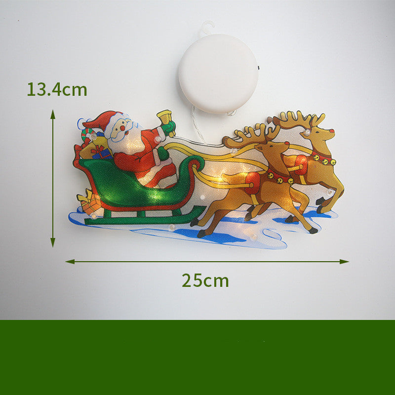 Christmas Decoration Lights Santa Snowman Elk - Minihomy