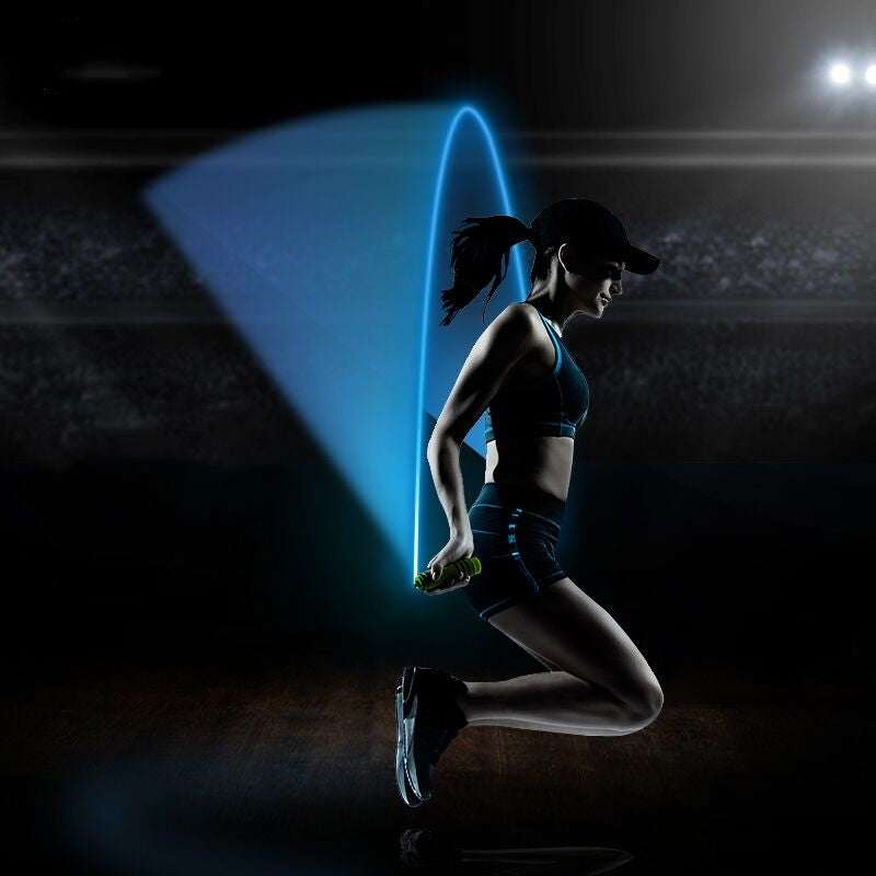 Glowing Skipping Rope for Men and Women with LED Light Up Suitable for Indoor and Outdoor Sports - Minihomy