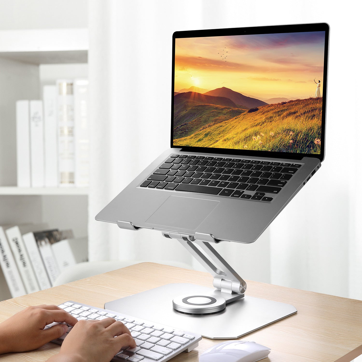 360 Degree Rotating Desktop Laptop Stand - Minihomy