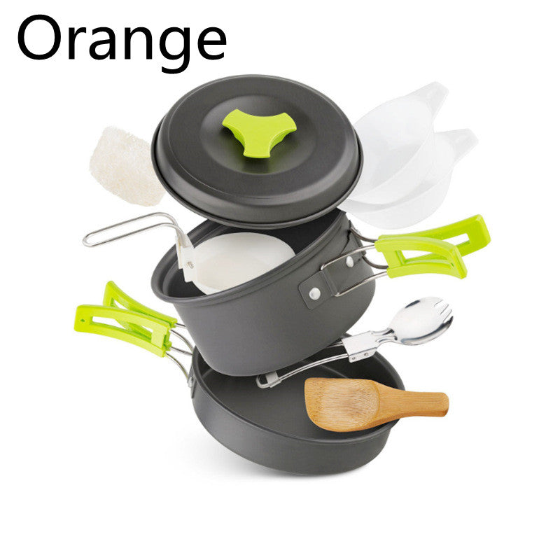 Outdoor cookware 1-2 people camping cookware set - Minihomy