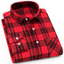 Men Casual Plaid Long Sleeved Shirt - Minihomy